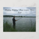 Recherche de hameçon cartes postales Canne à pêche