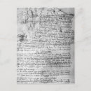 Recherche de étude de da vinci cartes postales Écriture