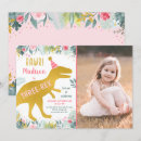 Recherche de dinosaure rose invitations Jeune sauvage et trois