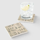 Recherche de notes dessous de verres Musique