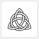 Recherche de symboles celtiques autocollants Triquetra