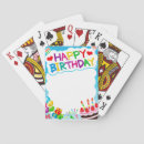 Recherche de joyeux anniversaire de cartes jeux de cartes Élégant