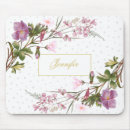 Recherche de bouquet tapis souris Vintage