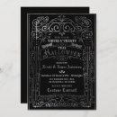 Recherche de décoration halloween invitations Gothique