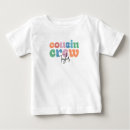 Recherche de cousin bébé tshirts Coloré
