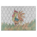 Recherche de coq vintage planches à découper Aquarelle