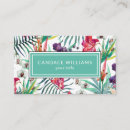Recherche de feuillage tropical cartes visite Exotique