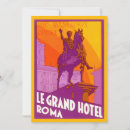 Recherche de voyage rome italie invitations Rétro