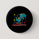Recherche de dinosaure drôle badges Garçons