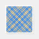 Recherche de tartan écossais serviettes Bleu