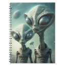 Recherche de extraterrestre carnets Vert