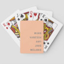 Recherche de bloc jeux de cartes Typographie