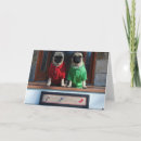 Recherche de carlin de noël cartes postales Adorable