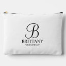 Recherche de bridesmaid cosmétiques pochettes Monogramme