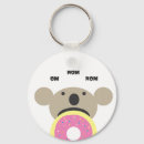 Recherche de nourritures mignonnes porteclés Animal