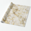 Recherche de motifs de marbre papier cadeau Blanc
