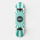 Recherche de funky skateboards Turquoise