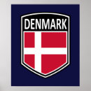 Recherche de drapeau du danemark posters Marque