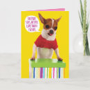 Recherche de tard anniversaire cartes Dog