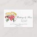 Recherche de anneaux de mariage cartes visite Fleurs