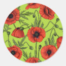 Recherche de papaver autocollants Pavot