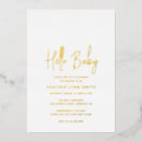 Recherche de gold baby shower invitations Bientôt maman