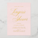 Recherche de douche rose de lingerie invitations Élégant