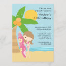 Recherche de natation anniversaire invitations Enfants