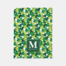 Recherche de shamrock couvertures Monogramme