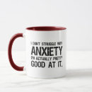 Recherche de humour de santé mentale tasses Introverti
