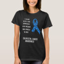 Recherche de colorectal cancer tshirts Conscience