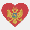 Recherche de monténégro autocollants Drapeau