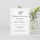 Recherche de de 25 ans invitations Élégant