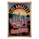 Recherche de la californie vintage posters Los angeles californie