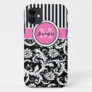 Recherche de rayé rose iphone coques Monogramme