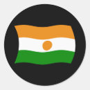 Recherche de le niger autocollants Drapeau du niger