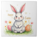 Recherche de lapin de pâques carreaux Printemps