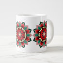 Recherche de motif rouge tasses Jolie