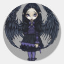 Recherche de ange gothique autocollants Coeur