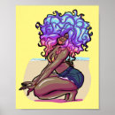 Recherche de boucles posters Afro