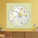 Recherche de vert clair impressions sur toile Floral
