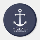 Recherche de garçon de plage magnets Bleu