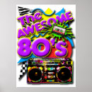 Recherche de cassette posters Années 80
