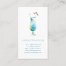 Recherche de cocktail visitenkarten Pour elle