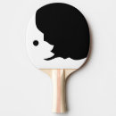 Recherche de sourire raquettes ping pong Noir