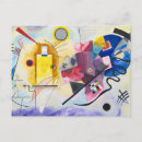 Recherche de rouge bleu jaune Abstrait