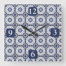 Recherche de motif de tuile horloges Tuiles portugaises