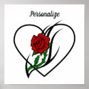 Recherche de tatouage rose rouge Pour elle