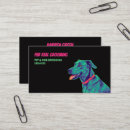 Recherche de groomer mini cartes visite Salon de coiffure