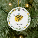 Recherche de abeilles ornements Jaune